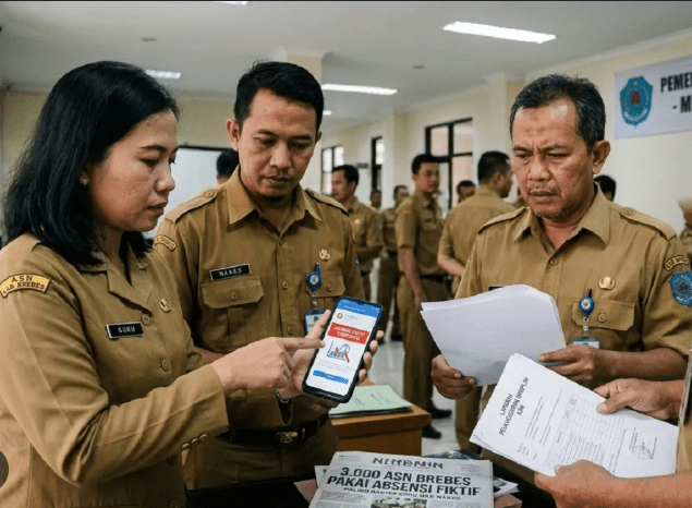 3000 ASN Brebes Diduga Manipulasi Absensi, Terancam Kena Sanksi Berat hingga Pemecatan!